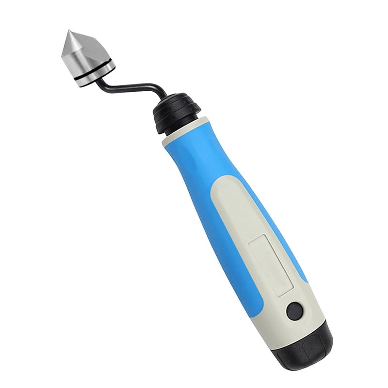 Askwhy Deburring Countersink Tool Set – RD16.5-BC1651 Hand Reamer, Sharp M2 High-Speed Steel Cutter for Wood, Plastic, Aluminum, Copper, and Steel, 1-16.5mm Diameter (Blue-White) - Image 1